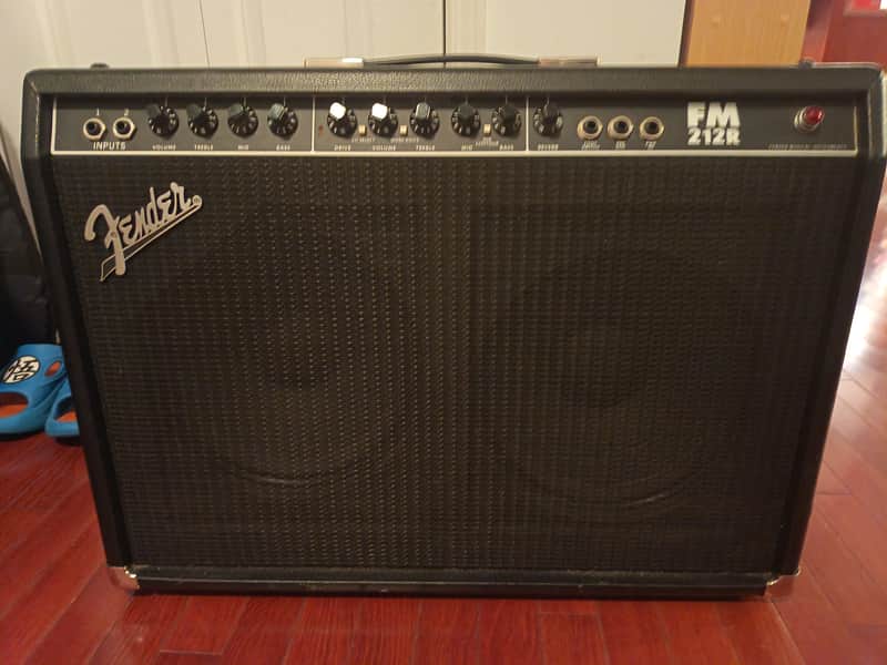 Fender FM 212R 2-Channel 100-Watt 2x12" Solid State Guitar Combo 2003 - 2008 - Black image 1