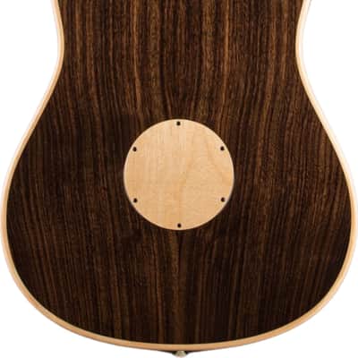 LR Baggs AEG-1 Thinline Acoustic-Electric Guitar, Solid Spruce Top, Natural image 3
