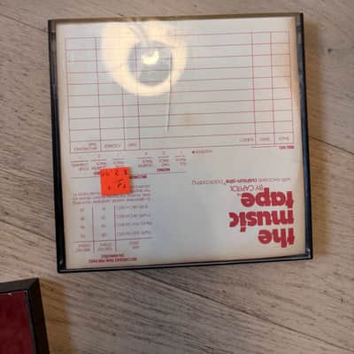 6x 7" 1800' audio tape reels 70s - Capitol "Sound Tape" Hippie Box + RadioShack image 4