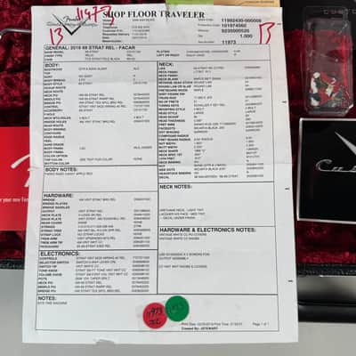 2019 Fender Custom Shop ‘68 Relic Stratocaster Faded Candy Apple Red image 2