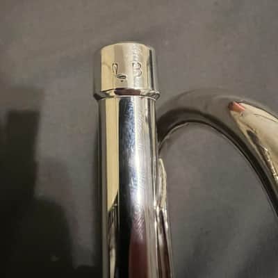 Jerome Callet New York Vintage c.1985 Silver Professional Trumpet in Excellent Condition image 9