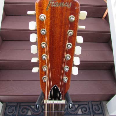 FRAMUS "BEATLE-JOHN LENNON" HOOTENANNY DECEMBER 1964 NATURAL 12 STRING image 4
