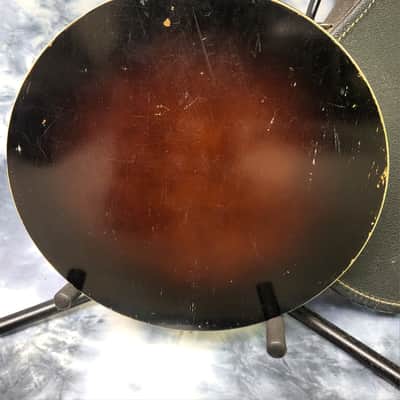 Vintage 1965 Kay 5 String Banjo New Strings Pro Setup Original Soft Shell Case image 11