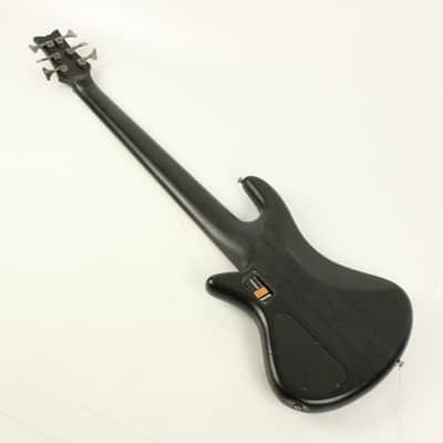 Schecter Stiletto Studio-6 Active 6-String Bass See-Thru Black Satin image 7
