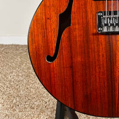 Catalyst Ember Semi-Hollow Electric Guitar - Padauk - Satin Nitro image 10
