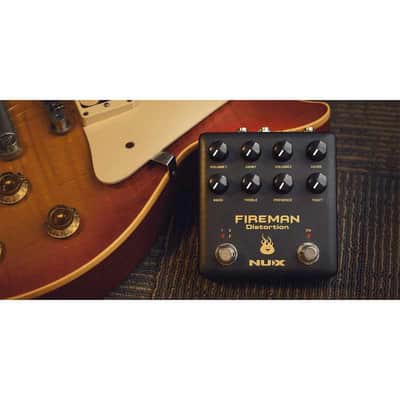 Nux FIREMAN Pédale distorsion double type brown sound moderne image 7