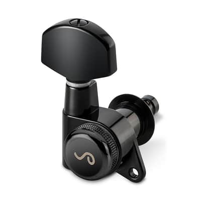 Schaller M6 Locking Tuners 3 x 3 135 Screw (Black, .02)