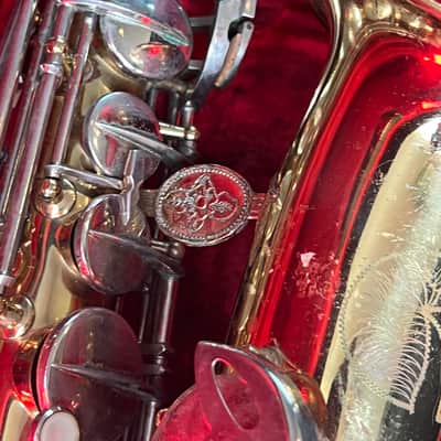 Vintage Evette and Schaeffer Alto Gold Lacquer image 2