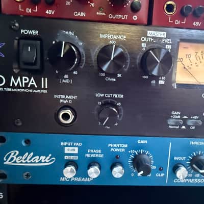ART Pro MPA II 2-Channel Microphone Preamp 2009 - Present - Black image 2