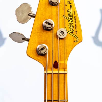 JooDee Performer Series JPB-500YS 1970s P-Bass Yellow Sunburst image 11