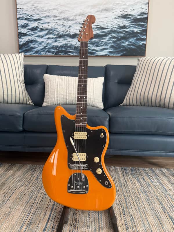 Custom Fender Jazzmaster Capri Orange image 1