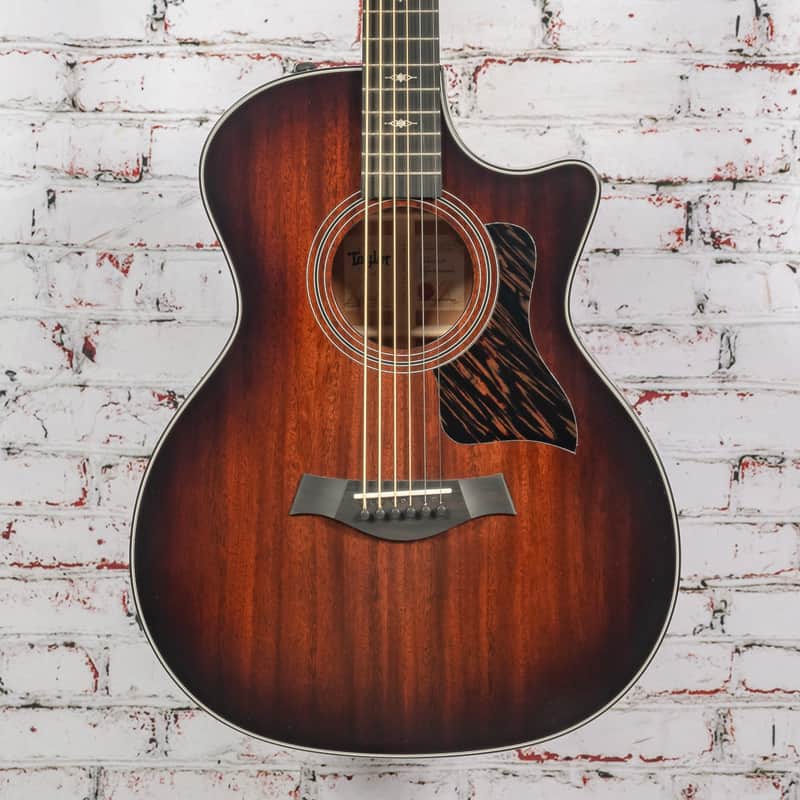 Taylor - (2025) 324ce LTD Baritone-6 - 6-String  Baritone Acoustic-Electric Guitar - Shaded Edgeburst - w/ Deluxe Hardshell Case - x5077 image 1