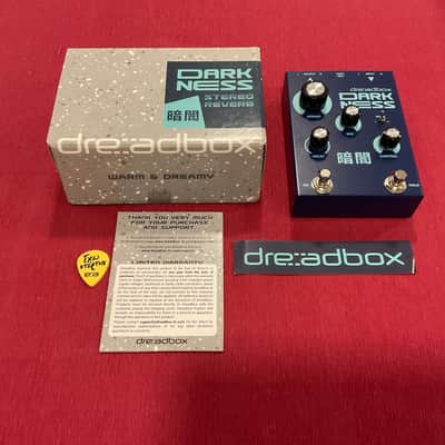 Dreadbox Darkness Reverb Pedal (mint) image 1
