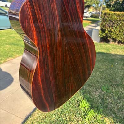 Santa Cruz OM Moon Spruce / Cocobolo “Luna” Custom 2015–Rare SCGC image 11