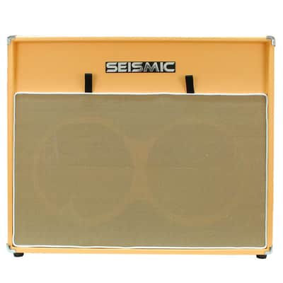 212 GUITAR SPEAKER CAB EMPTY Cabinet ORANGE TOLEX 2x12 image 3