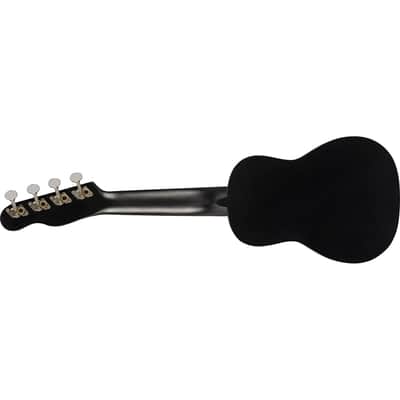 Fender Venice Soprano Ukulele, Black image 2