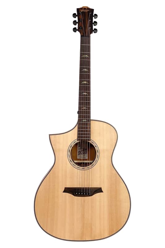 Bromo BAT 4CEL Left Handed Solid Top Hillside Auditorium Acoustic