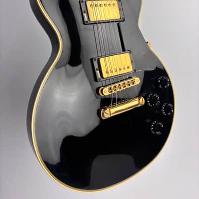 1985 Gibson Les Paul Custom Ebony, Gold Hardware All Original!  w/OHSC image 2
