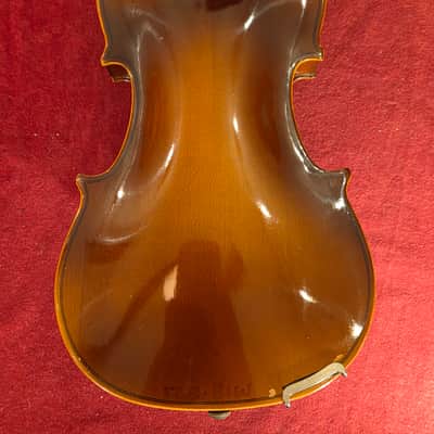 Vintage 1970s MIJ Kiso Suzuki Copy of Antonius Stradivarius 3/4 Violin Natural w/ OHSC & Bow image 17