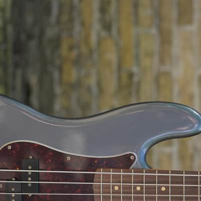 Fender Limited Edition Vintera II Road Worn '60s Precision Bass - Charcoal Frost Metallic image 4