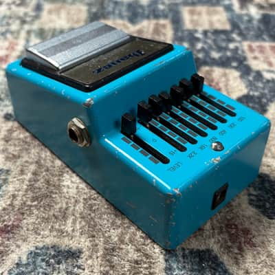 1981 Ibanez GE9 Graphic EQ Vintage First Year Black Label Maxon MIJ Made In Japan Equalizer Guitar Effect Pedal! image 4