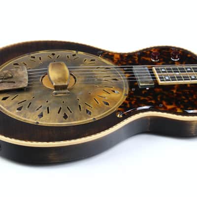 2023 Mule Resophonic Mavis Custom Order w Original Case, Paperwork Resonator Electric Guitar image 17
