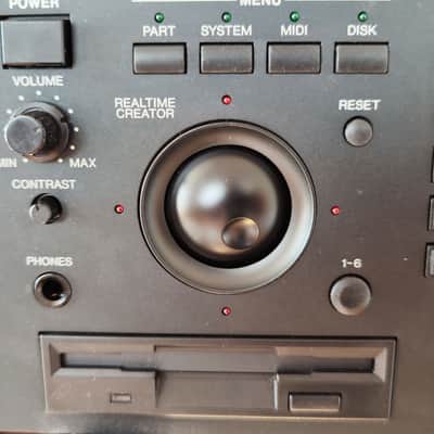 TECHNICS WSA1R virtual Acoustic Modeling Synthesizer rare and collectors quality image 3