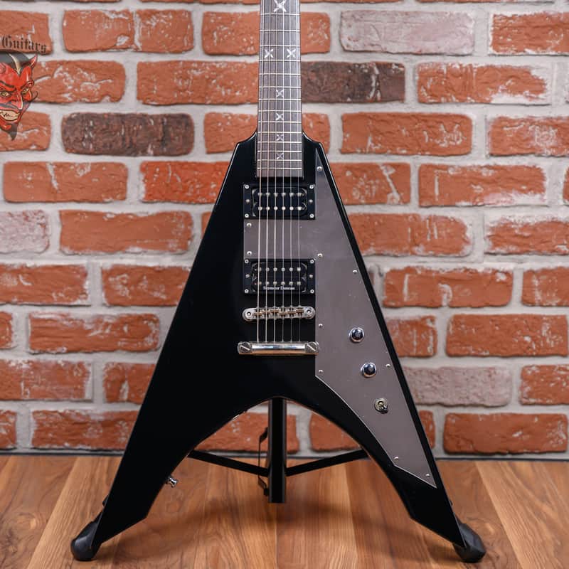 2004 ESP Custom Shop Michael Amott Ninja AV-395 Black