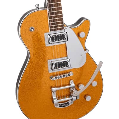 Mint Gretsch Electromatic Jet Electric Guitar - Gold Sparkle image 4