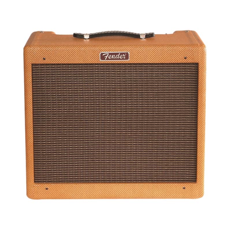 Fender Blues Junior Laquered Tweed 15W 1x12 Tube Combo Amp image 1