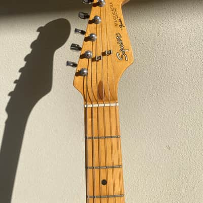 Made in Japan Squier Stratocaster 1986 - Olympic white image 3