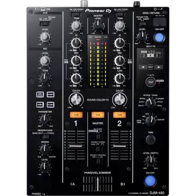 Pioneer DJ DJM-450 DJ 2-channel Mixer, DJM-450 image 2