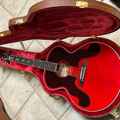 2025 Gibson Custom Everly Brothers J-180 Acoustic Guitar Cherry Red image 16