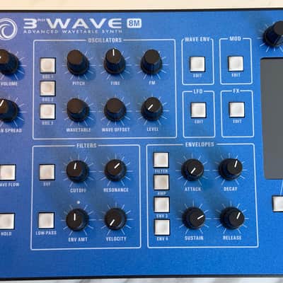 Groove Synthesis 3rd Wave 8M 8-Voice Desktop Synthesizer 2025 - Present - Blue image 7