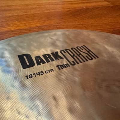 Zildjian 18" K Series Dark Thin Crash Cymbal 1993 - Present - Traditional image 3