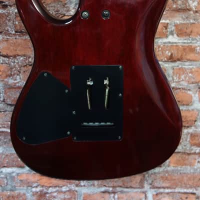 Ibanez SA-120 series Translucent Red Electric Guitar image 6