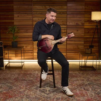 Ortega RMAE200PF Americana Series A-Style Solid Flamed Maple Top Maple Neck 8-String Acoustic-Electric Mandolin w/Croco Leather Case image 18