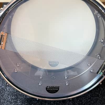 Sonor Kompressor 14x6.5" Brass Snare Drum 2023 - Present - Black Nickel image 6