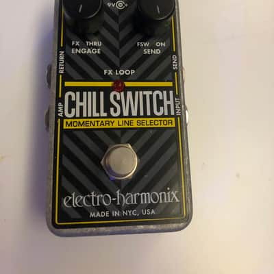 Electro-Harmonix Chillswitch Momentary Line Selector 2011 - 2021 - Black / Grey / Yellow image 1