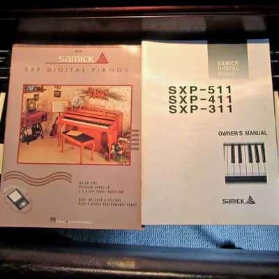 Samick SPX411 Digital Piano 88-key console unit with full MIDI voice set image 5