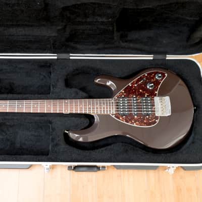 Ernie Ball Music Man Silhouette Custom Finish Brown owned by Aly & AJ image 2