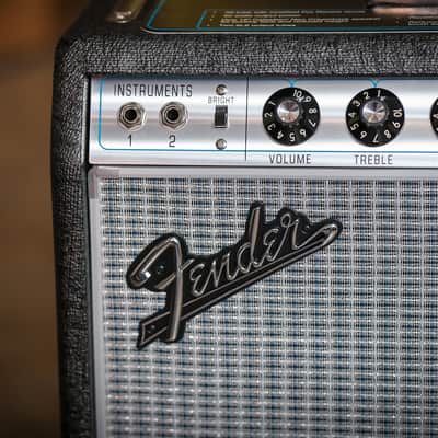 Fender FSR '68 Custom Pro Reverb 40w 1x12 Combo Amp - Pewter image 2