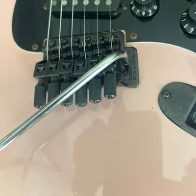 Hondo Fame 760 1980s - Pink w/Matching Headstock RARE image 9
