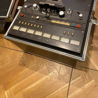 TASCAM 38 1/2" 8-Track Reel to Reel Tape Recorder 1980s - Black image 4