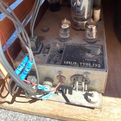 Leslie 122/21h Cabinet- 1970s 21h Cab, 122 Guts image 9