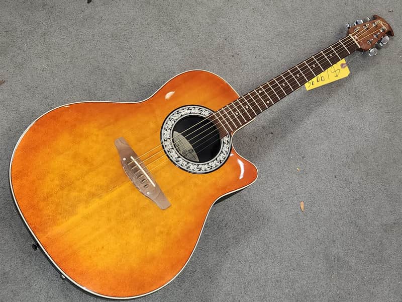 Ovation 1761 Standard Balladeer 1995 - ish - honey burst image 1