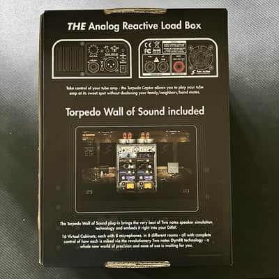 Two Notes Torpedo Captor Loadbox Attenuator DI 8-ohm - Black Recent 2024 - Black image 6