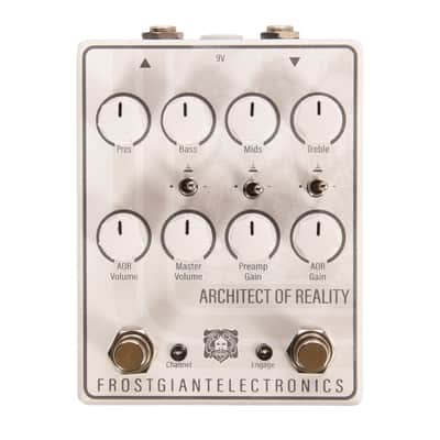 Frost Giant Electronics Architect of Reality Dual Channel Preamp Pedal - Snowblind Edition image 1