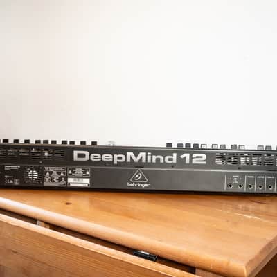 Behringer DeepMind 12 49-Key 12-Voice Polyphonic Analog Synth 2016 - Present - Black image 4