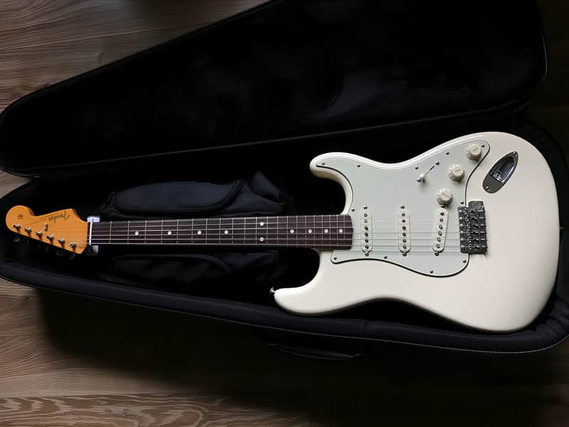MINTY!!! Fender John Mayer Stratocaster 2013 - Olympic White image 1